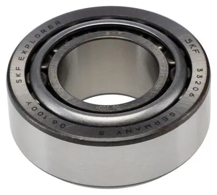 Produktfoto 1 von SKF Rollenlager Konus 1-reihig 63 kN Stahl 19.5 mm / Außen-Ø 62 mm Außen-ø 74 kN 25 mm Abgeschirmt 11000U/min, Innen-Ø