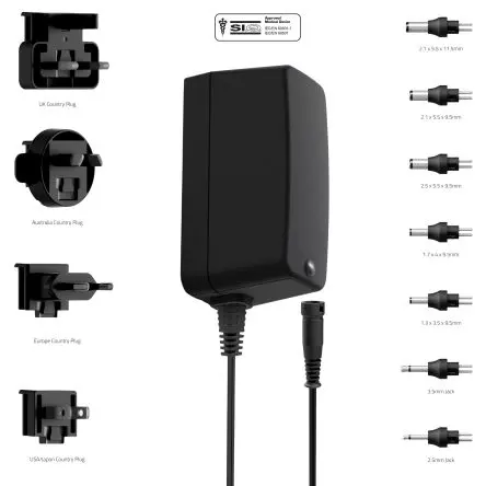Produktfoto 1 von Friwo 11.8 W FOX12-XM 1 AC/DC-Adapter Austauschbar Weltweit 2 A AC/DC-Adapter, 5.9V dc