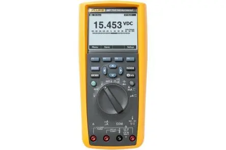 Produktfoto 1 von Fluke 287 Digital Multimeter Echteffektivwert, CAT III, CAT IV 1 kV / 10 A 10 A, 0.5 GΩ Tragbar