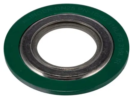 Produktfoto 1 von Klinger Spiralgewickelte Dichtung Kohlenstoffstahl, Edelstahl Dichtung, Innen-Ø 48 mm / Außen-Ø 92 mm Außen-ø