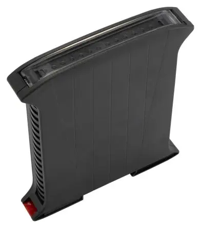 Produktfoto 1 von Italtronic DIN-Schienengehäuse, Geh.Mat. Polycarbonat, ABS 120 mm, DE 101 mm, Grün, Grau, Schwarz, DIN-Hutschiene, Serie
