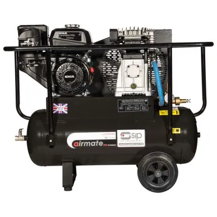 SIP Luftkompressor mit 5.1 kW 85 kg / 230V / 10.3 bar, 50 L