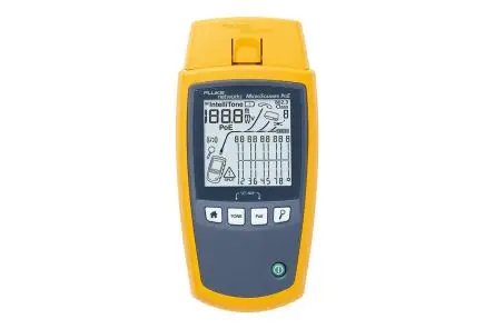 Produktfoto 1 von Fluke Networks MS-POE-IE Netzwerktester Tonsignal, Kabelprüfgerät, RJ45