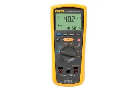 Produktfoto 1 von Fluke 1507 Isolationsprüfer 50 V, 200mA, 1 kV Isolations- & Durchgangsprüfgerät 10 GΩ CAT IV
