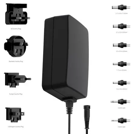 Produktfoto 1 von Friwo 30 W FW8030 1 AC/DC-Adapter Austauschbar Austauschbar 2.5 A AC/DC-Adapter, 12V dc