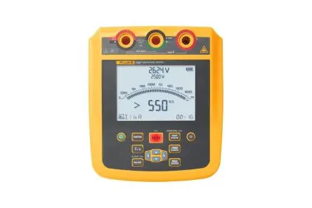 Produktfoto 1 von Fluke 1537 Isolationsprüfer 250 V, 5mA, 2500 V Isolationsprüfer 500 GΩ CAT IV