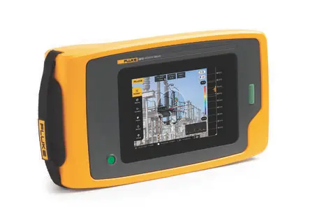 Produktfoto 1 von Fluke ii915 Industrie-Schallkamera Wiederaufladbare und vor Ort austauschbare Li-Ionen-Batterien 7 Zoll