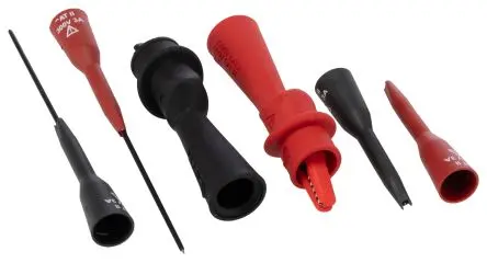 Produktfoto 1 von Fluke Prüfsteckverbinder-Adapter Schwarz, Rot 300V
