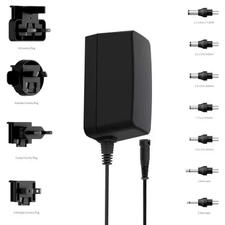Produktfoto 1 von Friwo 12 W FW8000 1 AC/DC-Adapter Austauschbar Austauschbar 2 A AC/DC-Adapter, 6V dc
