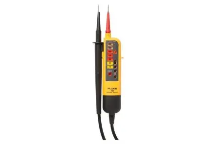 Produktfoto 1 von Fluke T90 Digital Spannungsprüfer, 690V ac/dc max. Durchgangsprüfung Batterie CAT, CAT III