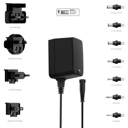 Produktfoto 1 von Friwo 7.2 W FOX6-XM 1 AC/DC-Adapter Austauschbar Weltweit 800 mA AC/DC-Adapter, 9V dc
