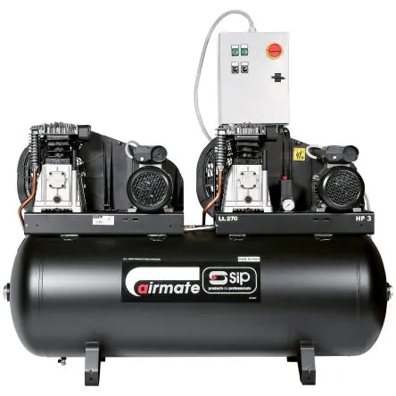 Produktfoto 1 von SIP Luftkompressor 170 kg / 230V / 10 bar, 270 L