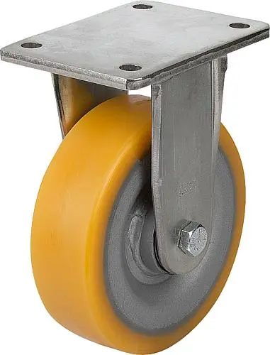 Produktfoto 1 von BOCKROLLE OHNE FESTSTELLSYSTEM POLYURETHAN, KOMP:STAHL, D=250, B=60