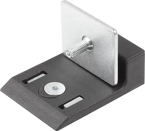 Produktfoto 1 von TÜRANSCHLAG, MIT MAGNETVERSCHLUSS, FORM:B, L=53,5, B=40, H=19, BN=8/10, POLYAMID, KOMP:STAHL