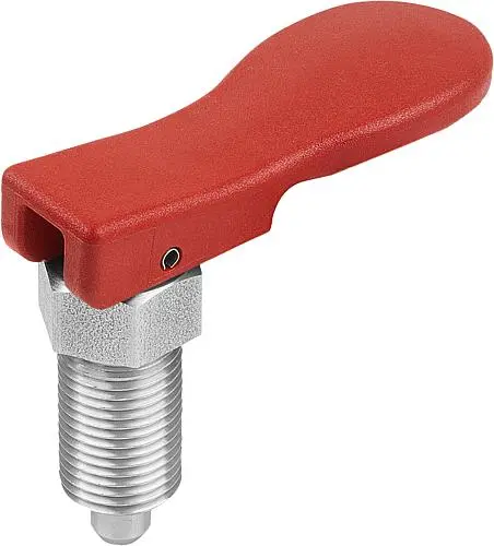 Produktfoto 1 von ARRETIERBOLZEN MIT EXZENTERGRIFF GR.3 M16X1,5, D=8, FORM:A, OHNE KONTERMUTTER, EDELSTAHL UNGEHÄRTET UND