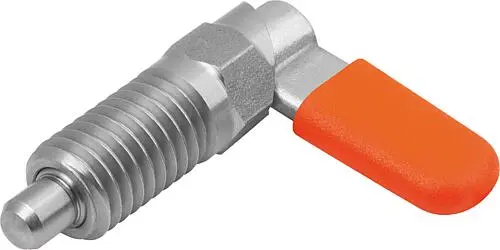 Produktfoto 1 von SPERRRIEGEL MIT SECHSKANT, D=6, M12X1,5, SW1=12, FORM:C, MIT KAPPE, OHNE MUTTER, EDELSTAHL BLANK,