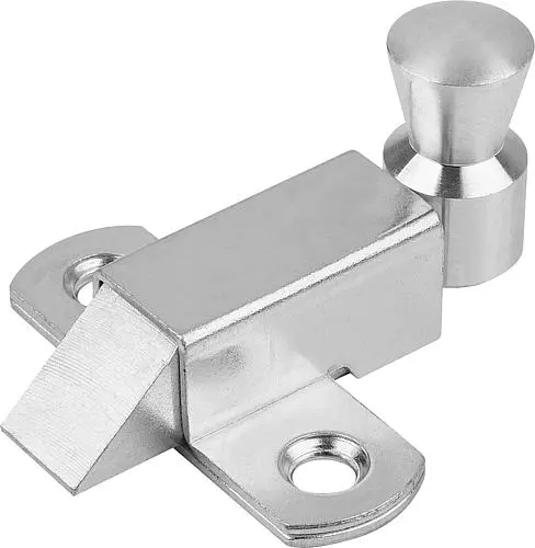 Produktfoto 1 von RIEGEL MIT RÜCKSTELLFEDER FORM:B RIEGEL NACH UNTEN L=73, B=70, STAHL
