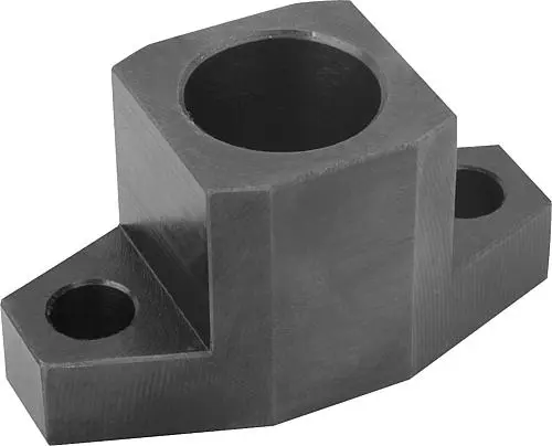 Produktfoto 1 von SPANNHAKENAUFNAHME, H=30, D1=28, VERGÜTUNGSSTAHL SCHWARZ BRÜNIERT