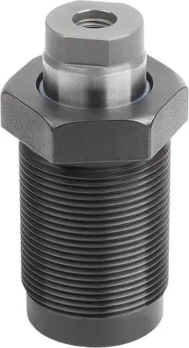 Produktfoto 1 von EINSCHRAUBZYLINDER HYDRAULISCH, FORM:B EINFACH WIRKEND, DK=25, HUB=16, GEBOHRTE KANÄLE STAHL