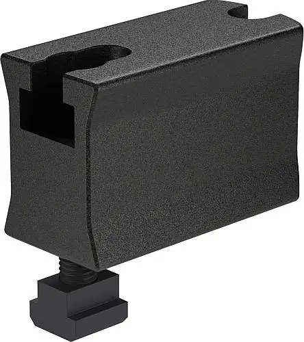 Produktfoto 1 von ERHÖHUNG KURZE AUSFÜHRUNG, FÜR KRAFTSPANNER, M12, H=60, L=95, B=44,5, VERGÜTUNGSSTAHL SCHWARZ VERZINKT