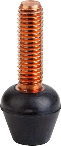 Produktfoto 1 von DRUCKSCHRAUBE D=M08X46 H=63 STAHL, KOMP:NEOPREN