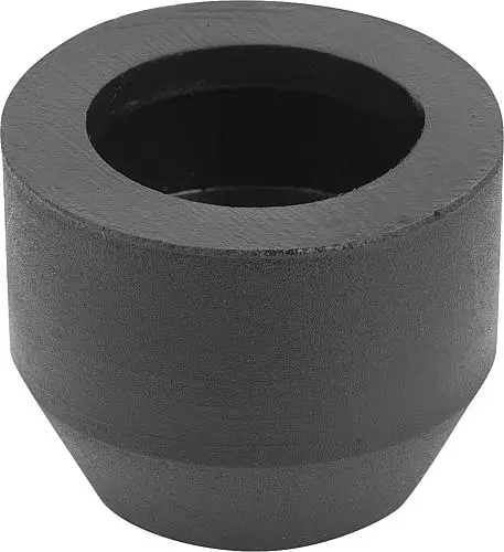 Produktfoto 1 von SCHUTZKAPPE, ÖLBESTÄNDIG, FORM:B ABGESCHRÄGT, D=19 FÜR M08, NEOPREN SCHWARZ