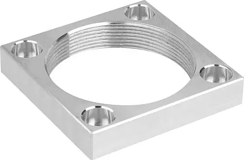 GEWINDEFLANSCH, GR.12, D=M25X1,5, B=35, H=8, ALUMINIUM