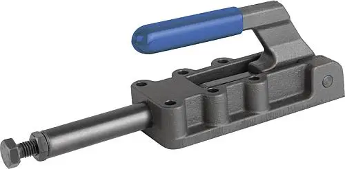 Produktfoto 1 von SCHUBSTANGENSPANNER SCHWERE AUSFÜHRUNG F2=6000, STAHL PHOSPHATIERT, KOMP:KUNSTSTOFF BLAU, GRIFF FEST