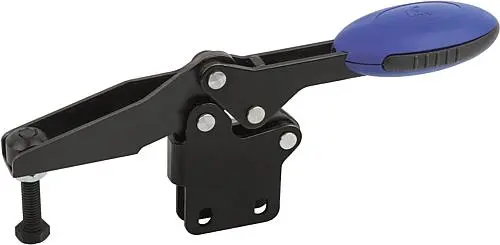 Produktfoto 1 von SCHNELLSPANNER HORIZONTAL STANDARD, FUß SENKRECHT F1=650, VERSTELLB. ANDRUCKSPINDEL M05X25, STAHL