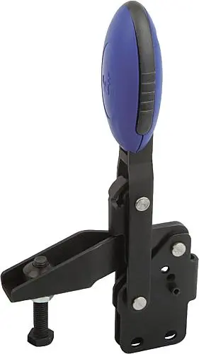 Produktfoto 1 von SCHNELLSPANNER VERTIKAL STANDARD, FUß SENKRECHT F1=3000, VERSTELLB. ANDRUCKSPINDEL M12X70, STAHL