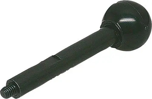 Produktfoto 1 von EINSCHRAUBGRIFF M05, A=59 VERGÜTUNGSSTAHL, KOMP:DUROPLAST, SCHWARZ
