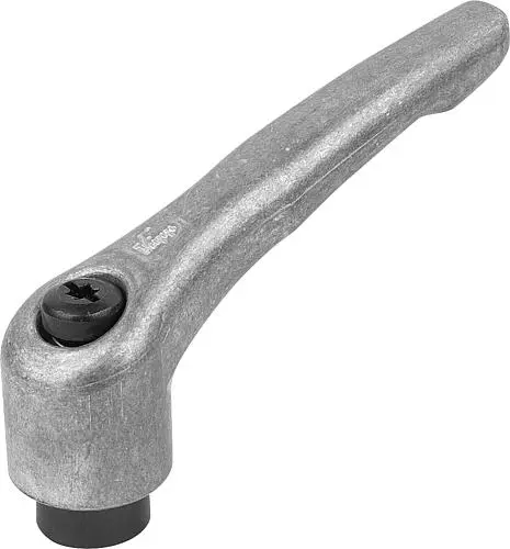 Produktfoto 1 von KLEMMHEBEL GR.0 M04, ZINK BLANK, KOMP:STAHL BRÜNIERT