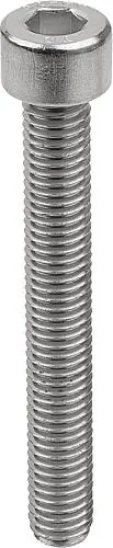 ZYLINDERSCHRAUBE MIT INNENSECHSKANT, GEWINDE DURCHGÄNGIG DIN912 M12X100, EDELSTAHL A4 70 BLANK