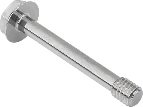 SECHSKANTSCHRAUBE MIT DÜNNSCHAFT, HYGIENIC DESIGN M05X10, SW=8, EDELSTAHL 1.4404 POLIERT