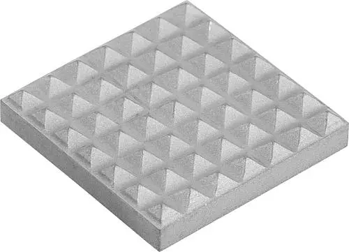 Produktfoto 1 von AUFLAGEPLATTE VIERECKIG A=15,9 -0,13 B=15,9 -0,13 HARTMETALL, FEIN GERIFFELT