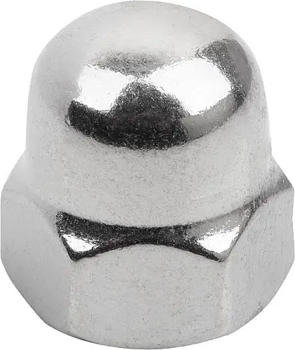 HUTMUTTER DIN1587 HOHE FORM, M16, SW=24, EDELSTAHL A4 70 BLANK