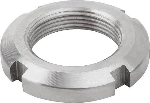 Produktfoto 1 von NUTMUTTER DIN981 M60X2, D2=80, H=11, STAHL BLANK