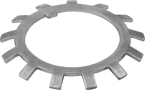 Produktfoto 1 von SICHERUNGSBLECH DIN5406 D=80, D1=112, S=1,8, STAHL BLANK