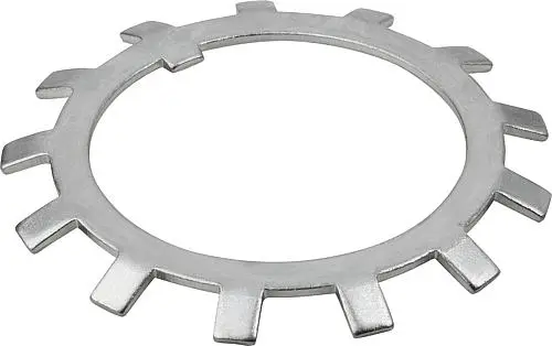 Produktfoto 1 von SICHERUNGSBLECH DIN5406 D=15, D1=28, S=1, STAHL VERZINKT
