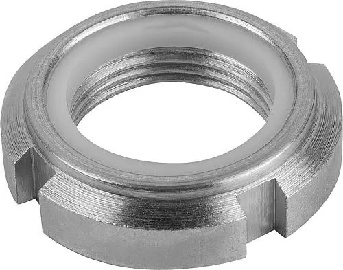 Produktfoto 1 von NUTMUTTER MIT ELASTIC-STOPP D1=M16X1,5 AUTOM.STAHL, KOMP:POLYAMID,  D2=28