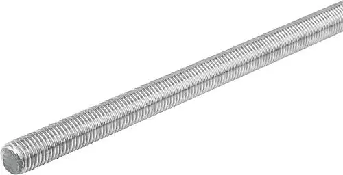 GEWINDESTANGE DIN976-1 LINKSGEWINDE M05X1000, STAHL 4.6 VERZINKT
