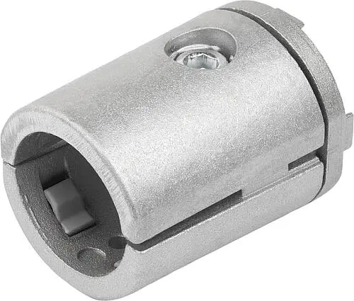Produktfoto 1 von T-VERBINDER Ø30 F.NUT 8 MIT VERDREHSICHERUNG, TYP I, P=Ø30 ALUMINIUM