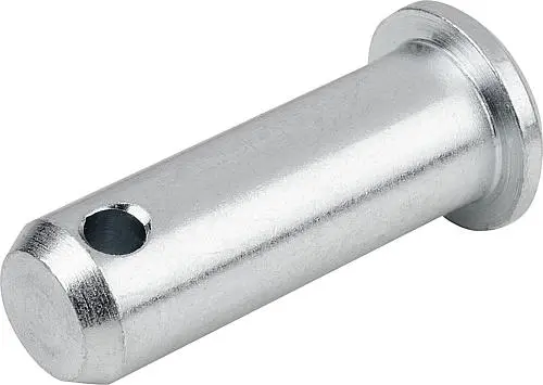 BOLZEN MIT SPLINTLOCH D1=4, A=10,  STAHL