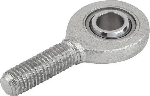 GELENKKOPF DIN ISO 12240-1 MIT GLEITLAGERUNG M12X32, A=54 LINKSGEWINDE, AUTOM.STAHL VERZINKT,