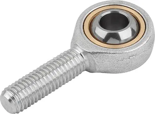 Produktfoto 1 von GELENKKOPF DIN ISO 12240-1 MIT GLEITLAGERUNG M12X28, D=12 LINKSGEWINDE, AUTOM.STAHL VERZINKT,