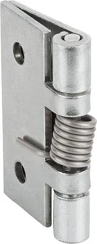 Produktfoto 1 von FEDERSCHARNIER FEDER SCHLIEßEND A=50, B=50, ALUMINIUM BLANK