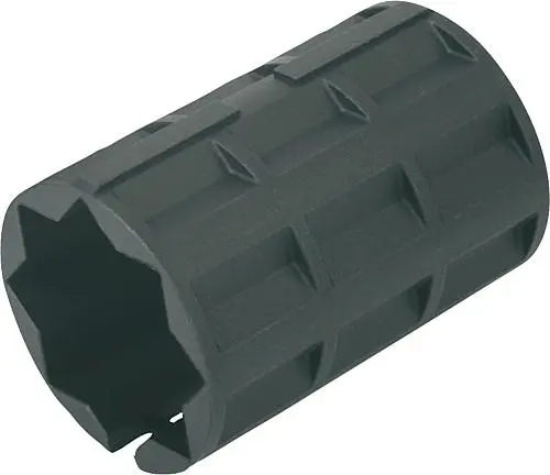 Produktfoto 1 von REDUZIERHÜLSE FÜR VIERKANTROHRE A=10,25, B=18, THERMOPLAST SCHWARZ