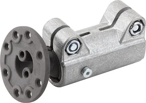 Produktfoto 1 von ROHRVERBINDER GERADE, FÜR RUNDROHRE, A=30,1, L=110, MIT KUGELGELENK, ALUMINIUM GLEITGESCHLIFFEN, KOMP:STAHL