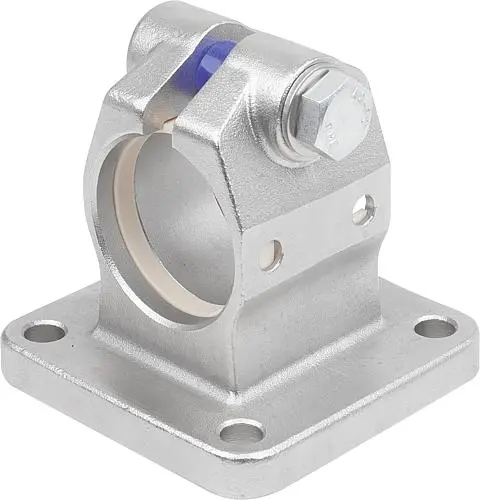 Produktfoto 1 von ROHRVERBINDER MIT FLANSCH FÜR LINEAREINHEIT FORM:A, TYP=40, EDELSTAHL 1.4308 ELEKTROLYTISCH POLIERT