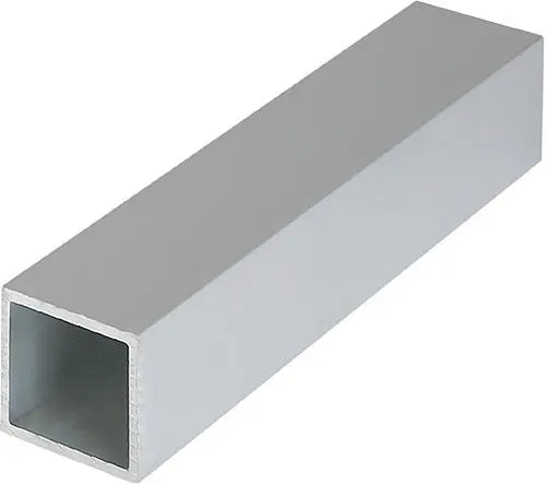 Produktfoto 1 von VIERKANTROHR L=2000, A=20, ALUMINIUM SILBER ELOXIERT